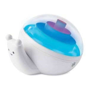 NWT White and Blue Snail Bath Tool